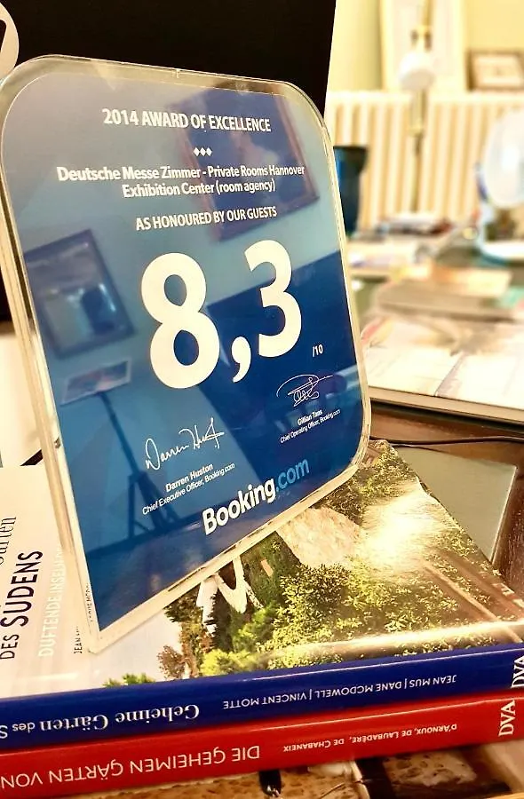 Deutsche Messe Zimmer - Private Apartments Hannover Exhibition Center Alloggio in famiglia